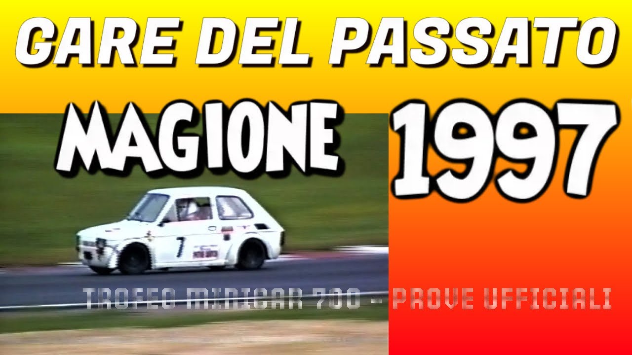 Gare del Passato: 1997 MAGIONE Trofeo Minicar 700 - Prove Ufficiali