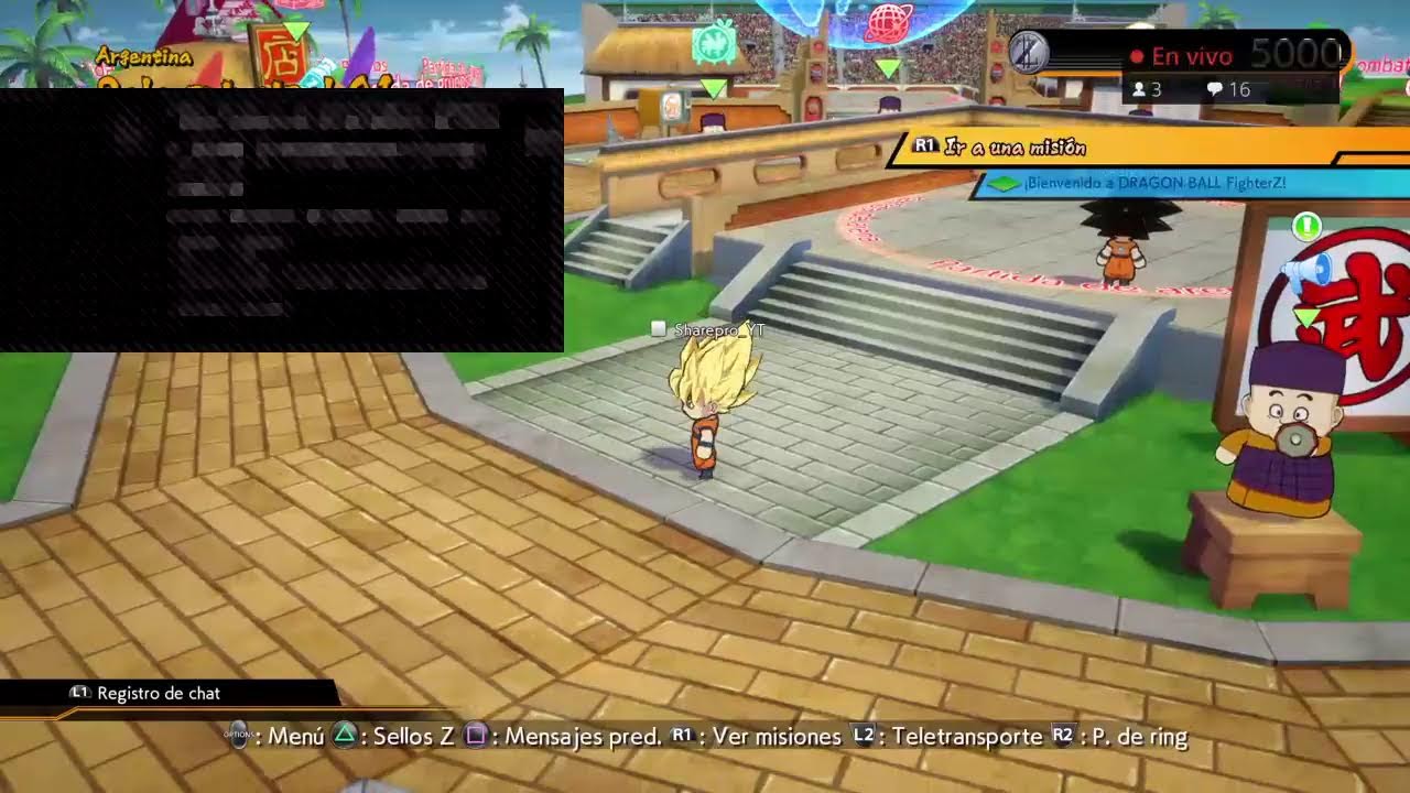 JUGANDO DRAGON BALL FIGHTER Z CON EL CHILENO!!