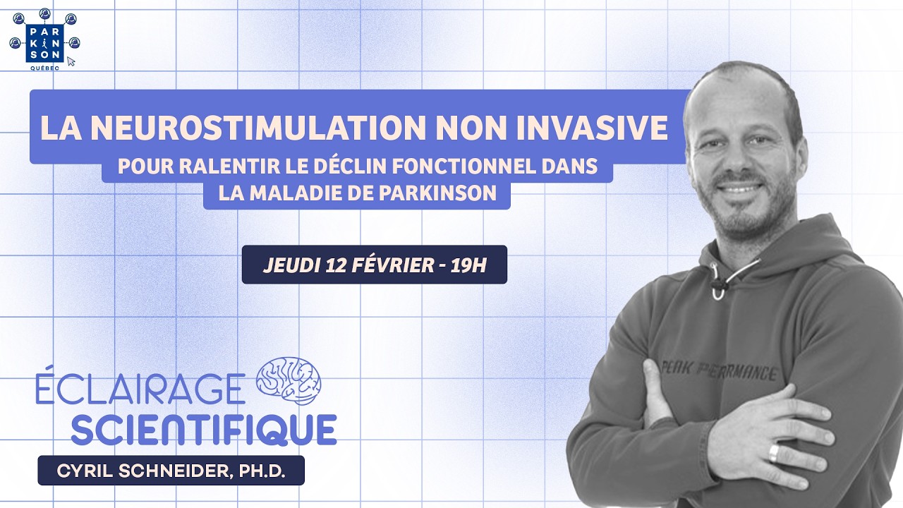 La neurostimulation non invasive pour ralentir le déclin fonctionnel dans la maladie de Parkinson