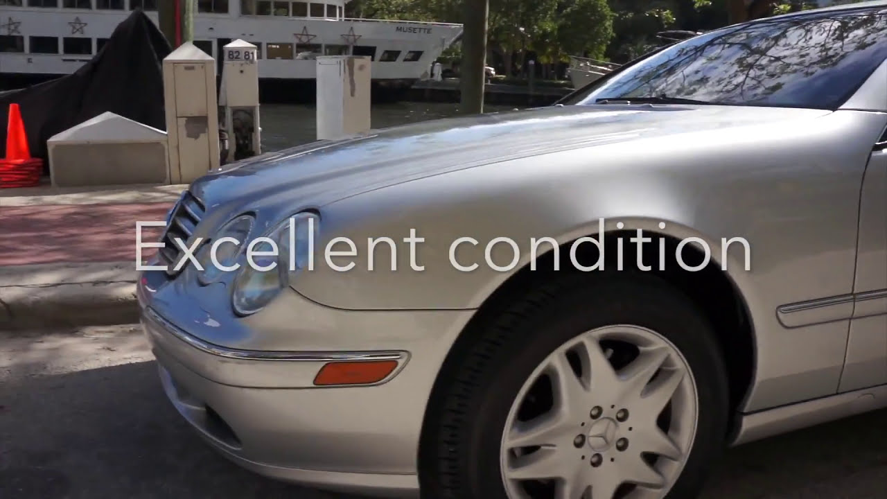2001 Mercedes Benz CL500 with only 50k miles for sale