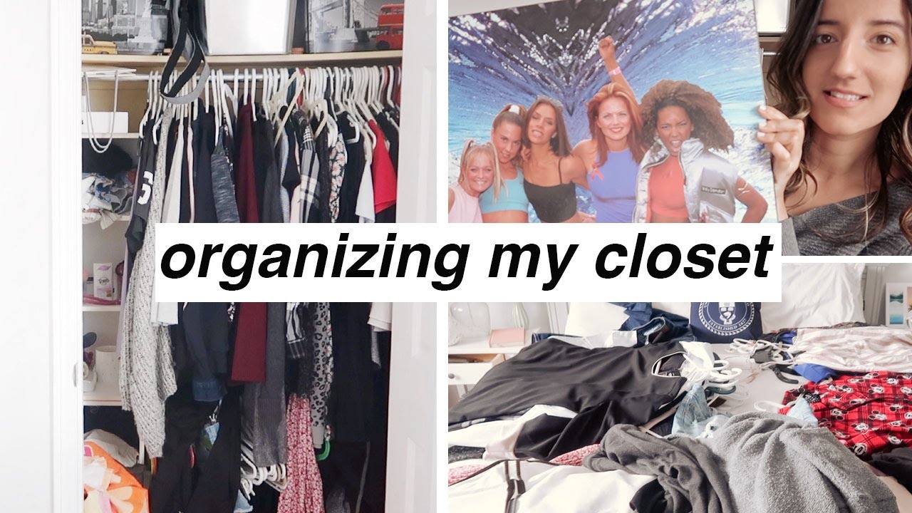 ORGANIZING MY CLOSET for the first time in YEARS | declutter with me