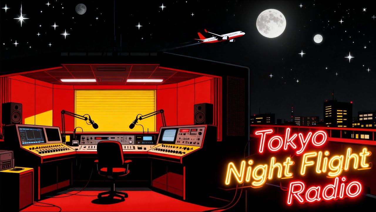 # 167 Tokyo Night Flight Radio | Lo-fi World Fusion Grooves | Cross-Cultural Soundscape