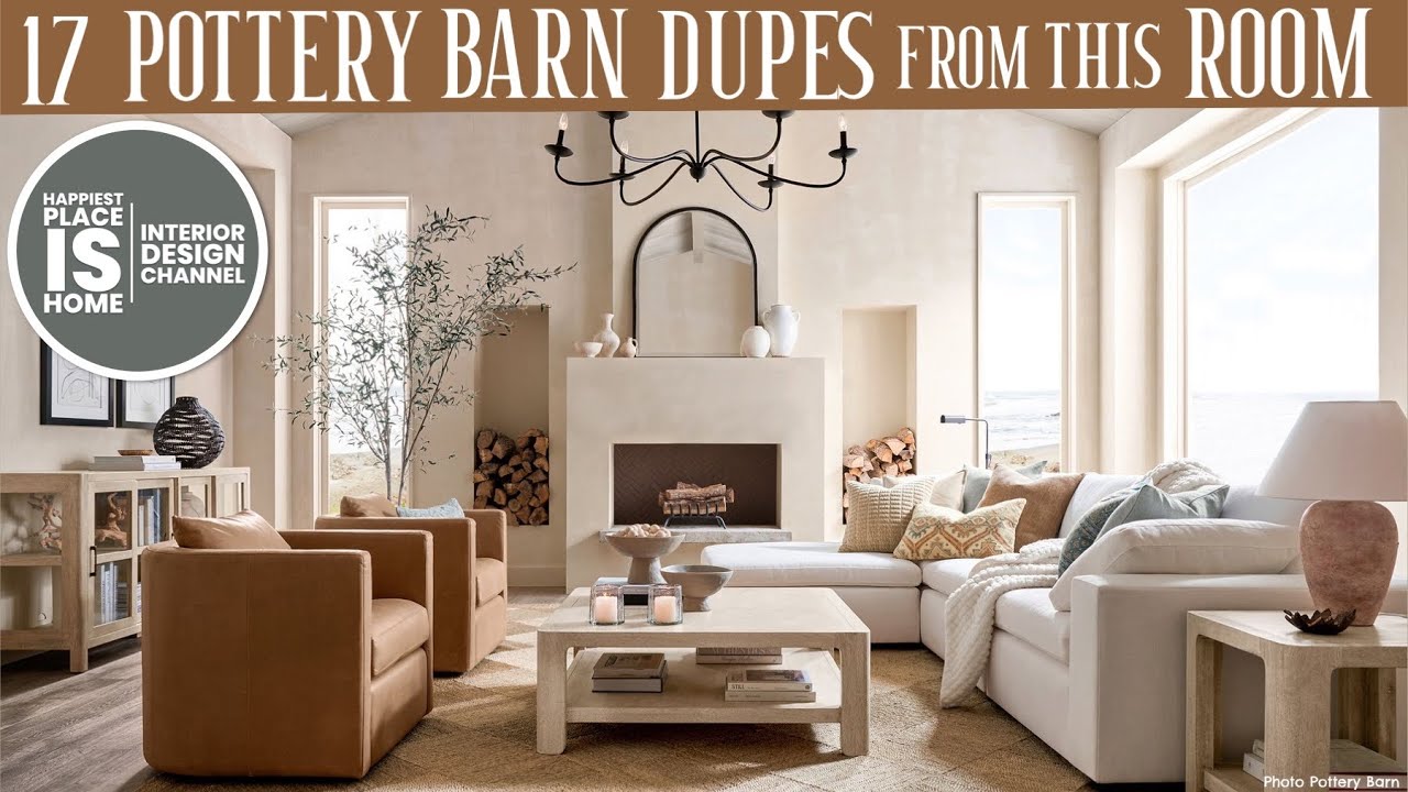 17 Pottery Barn Living Room Dupes!