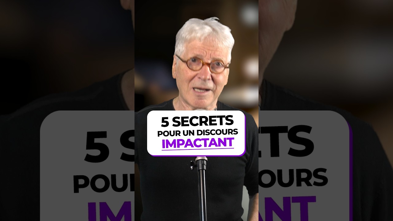 5 SECRET POUR AM&Eacute;LIORER VOTRE DISCOURS 🗣️ #prisedeparole #orateur