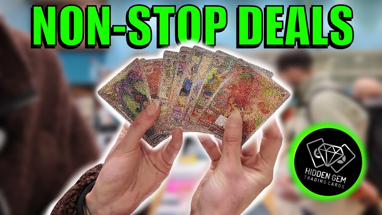 Бесконечные скидки на выставке Hidden Gem Card Show | Мнение продавца