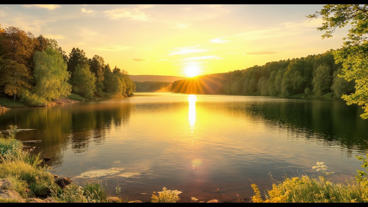 Paisajes relajantes con música lofi | 12 minutos de paz.