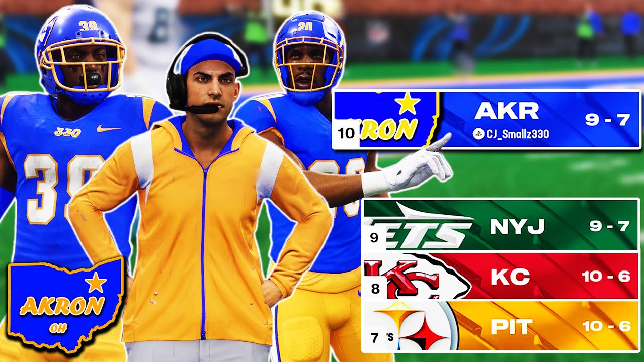 Our LAST HOPE to make the playoffs... | Madden 25 Akron Summits Franchise Ep. 18