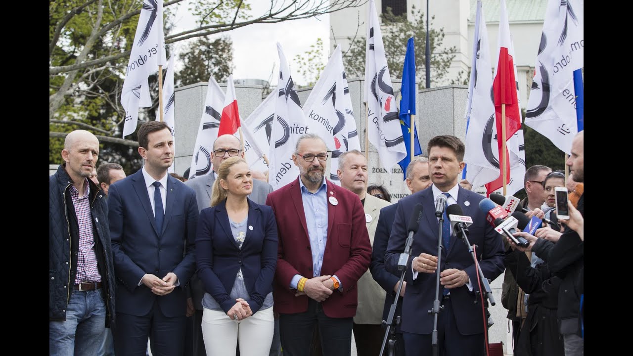 Liderzy opozycji zapraszają na marsz KOD 7 maja 2016.