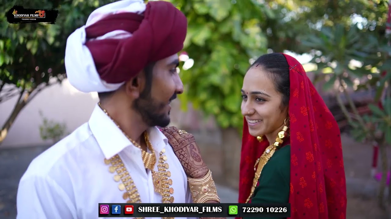 Vijay & Hetal Traditional Maher wedding Song // SHREE KHODIYAR FILMS 
