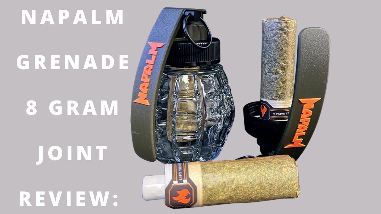 NAPALM GRENADE: 8 GRAM JOINT REVIEW {PINK PICASSO STRAIN)