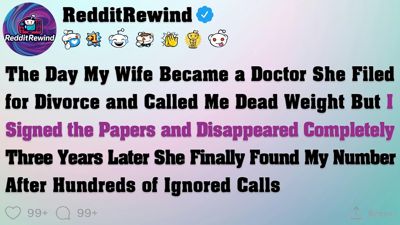 My Wife Celebrated Becoming a Doctor by Divorcing Me and Laughing With Her Colleagues But I...