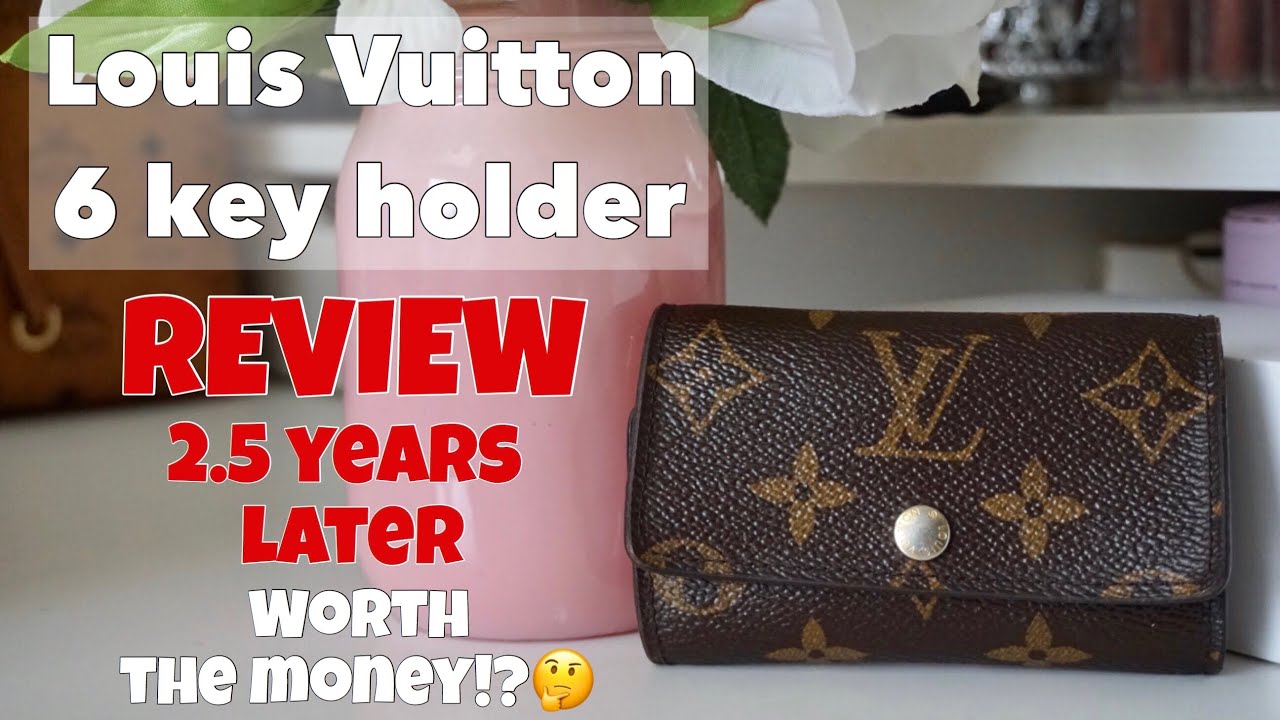 LOUIS VUITTON 6 KEY HOLDER REVIEW | 2.5 YEAR WEAR & TEAR