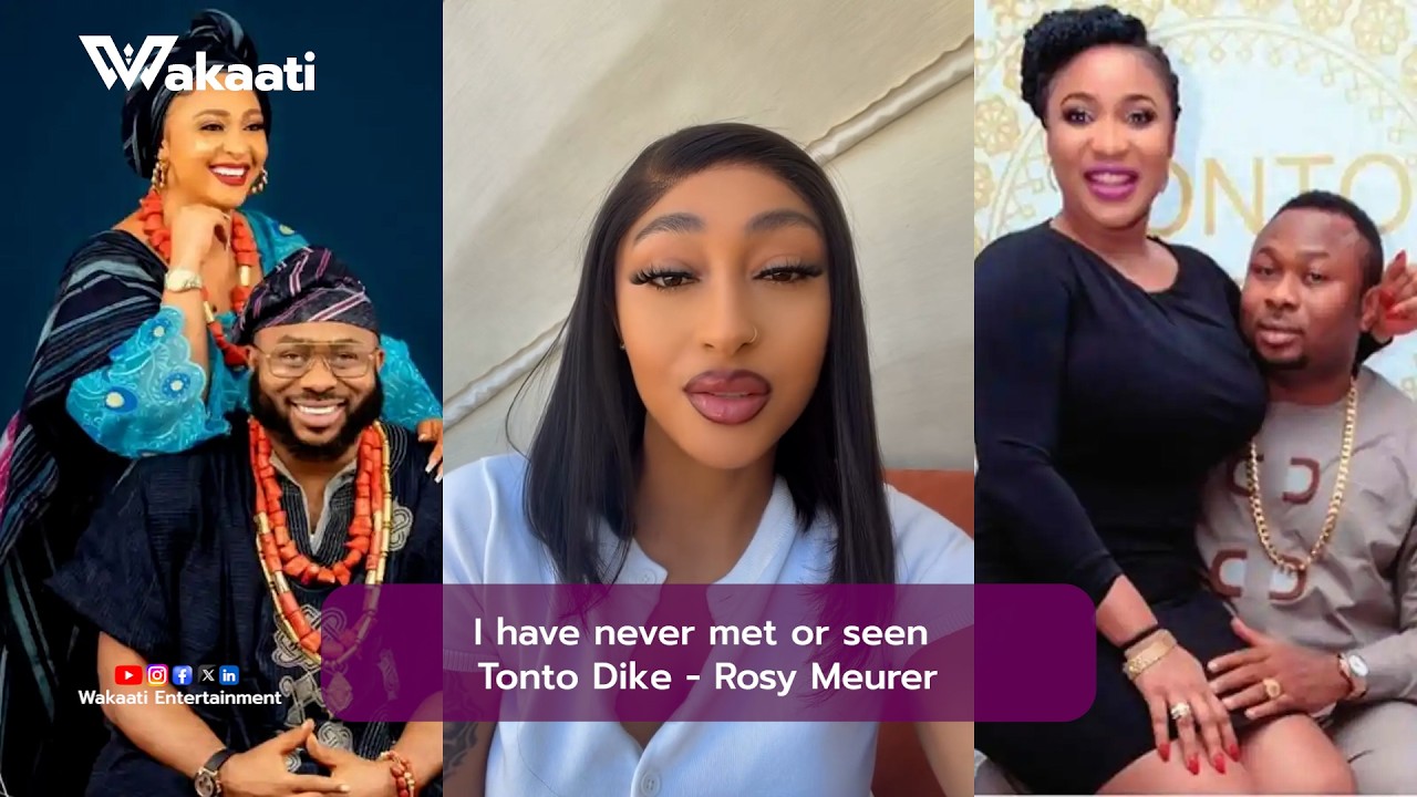 I’ve NEVER Met Tonto Dike!” – Rosy Meurer Finally Breaks Silence on Churchill Marriage Rumors