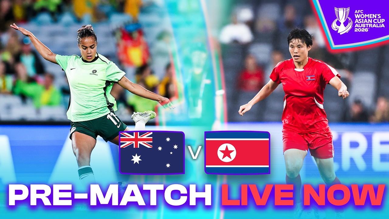 🔴 Australia vs DPR Korea – Get Ready for Action! | PRE-MATCH | AFC Women's Asian Cup™ 2026