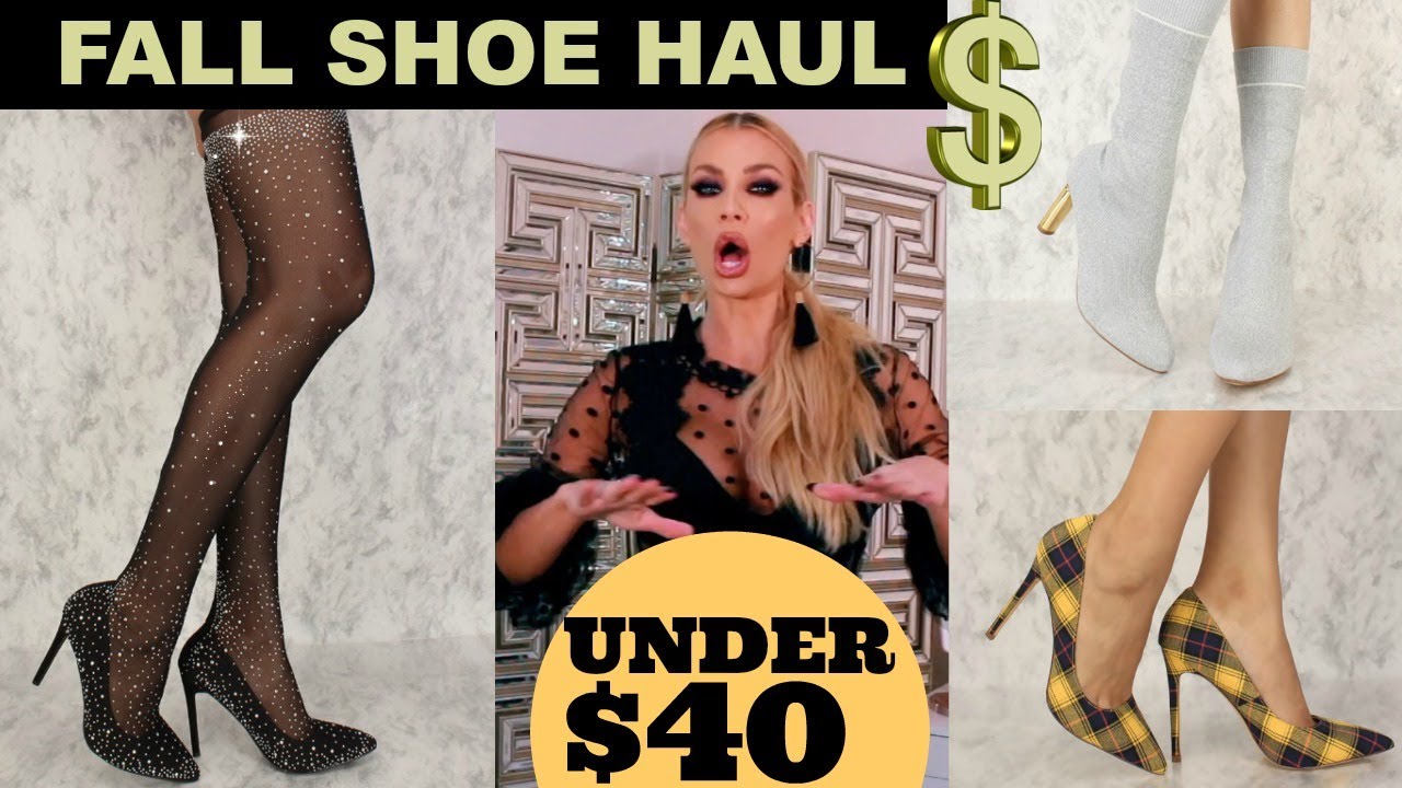 FALL SHOE HAUL 2018 | Affordable! Nikki French