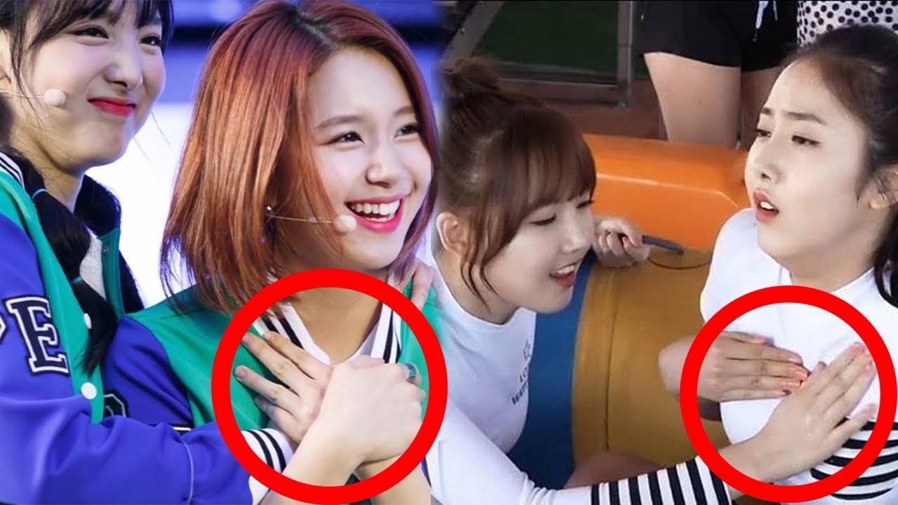Kpop Female Idols vs Naughty Hands