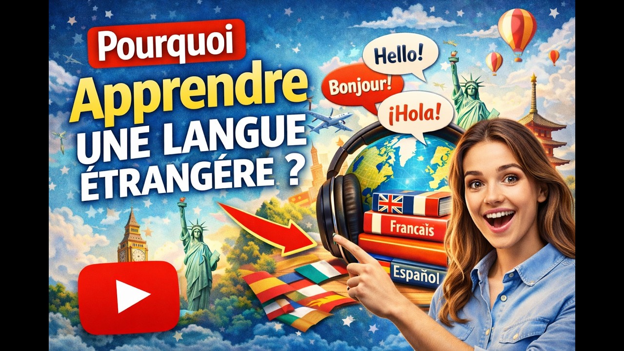 Texte audio A2 Les avantages d'apprendre une langue étrangère  #improvefrenchlistening