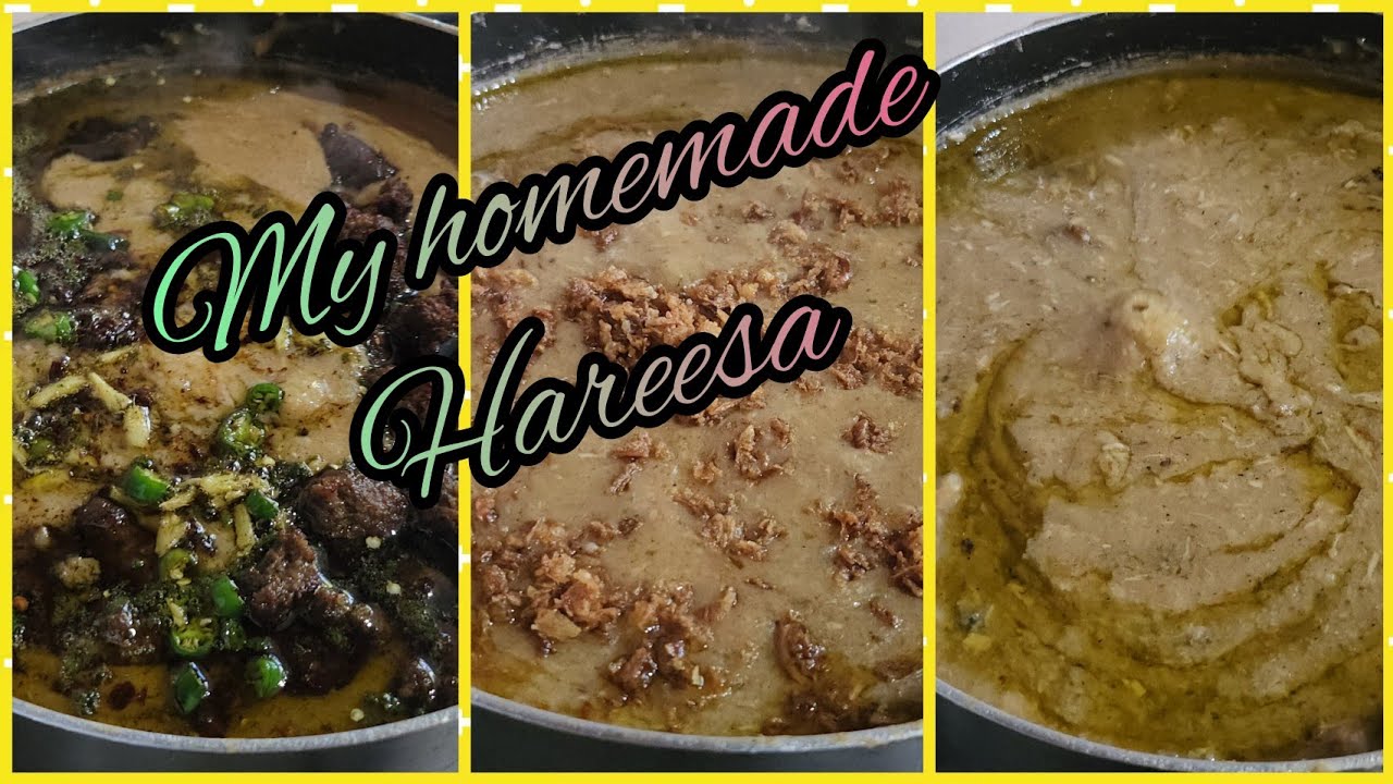 My homemade Hareesa | delicious Hareesa at fariha's Food style 😋