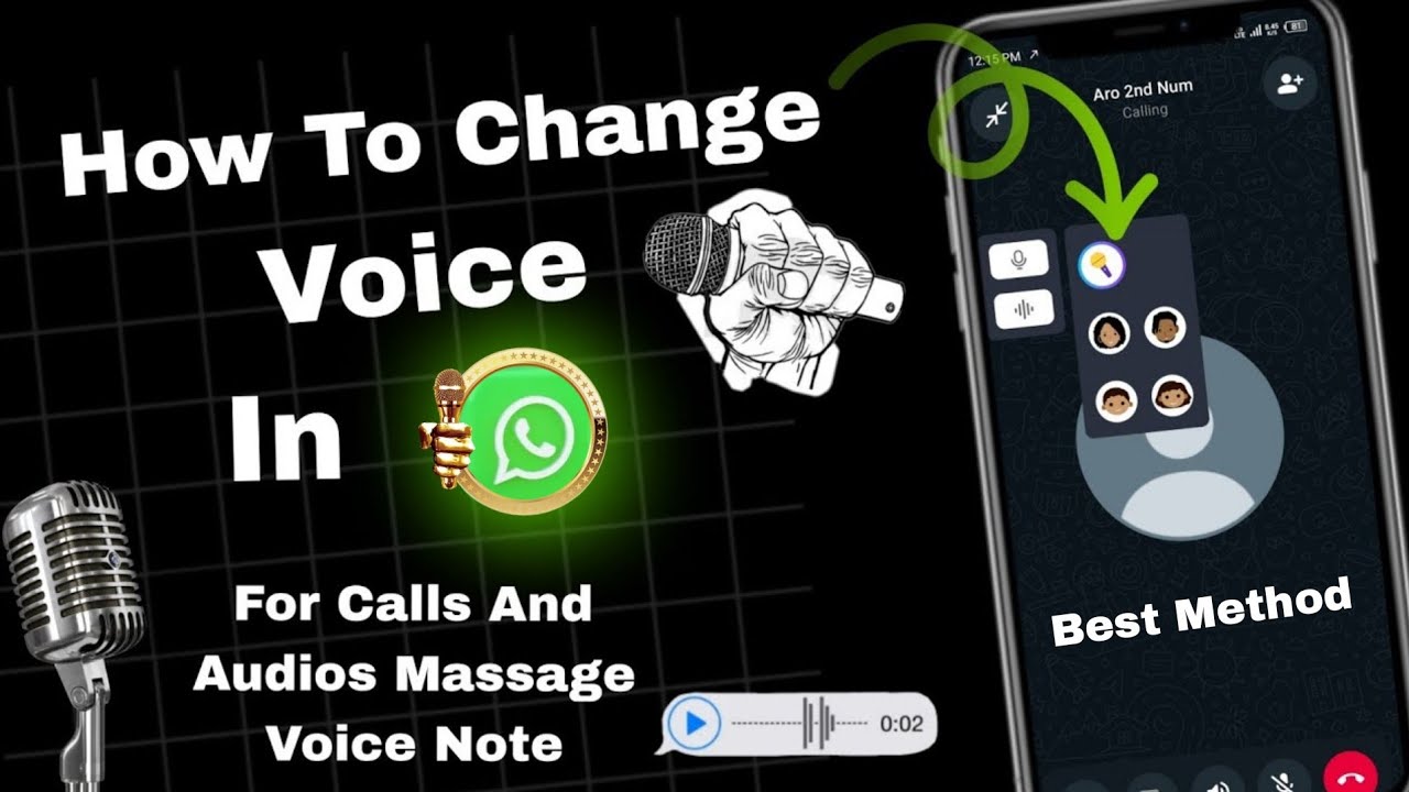 Voice Change In WhatsApp Calls | WhatsApp Voice Changer | WhatsApp Massages Voice Changer