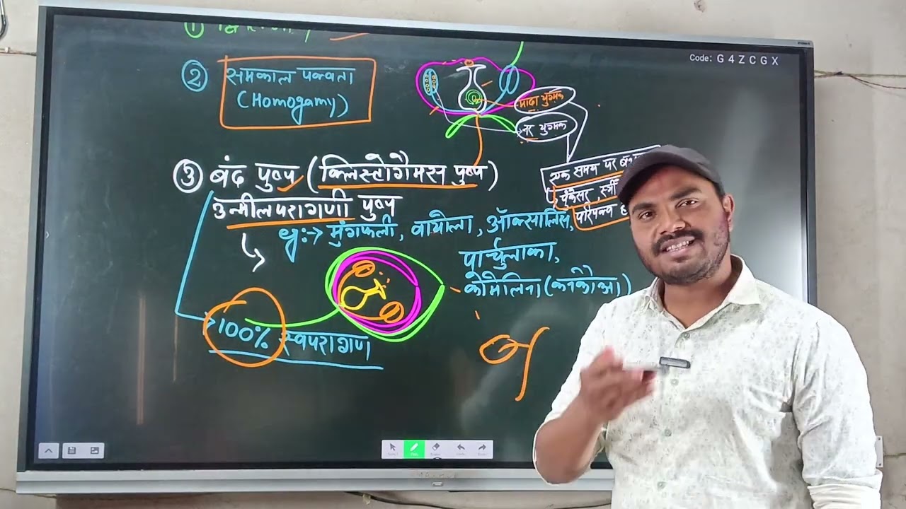 परागण (pollination) 12th chapter 02