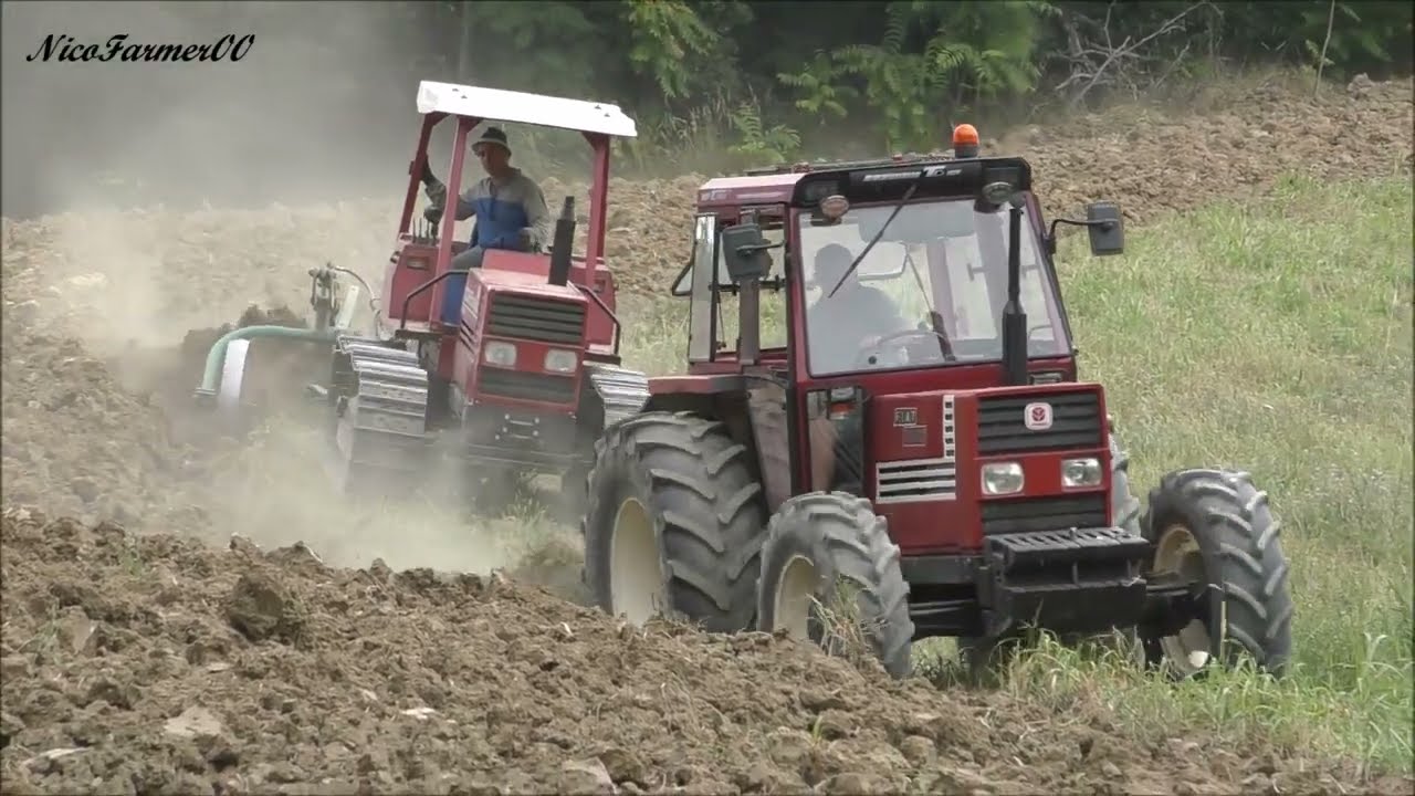 ARATURA OLD STYLE ALL'ITALIANA 🇮🇹 | FIAT 780 DT + FIAT 980 + NEW HOLLAND 100-55 | NARDI - SOGEMA