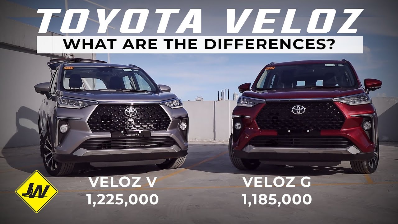 Обзор Toyota Veloz 2023 года. В чем разница между моделями Veloz V и Veloz G?