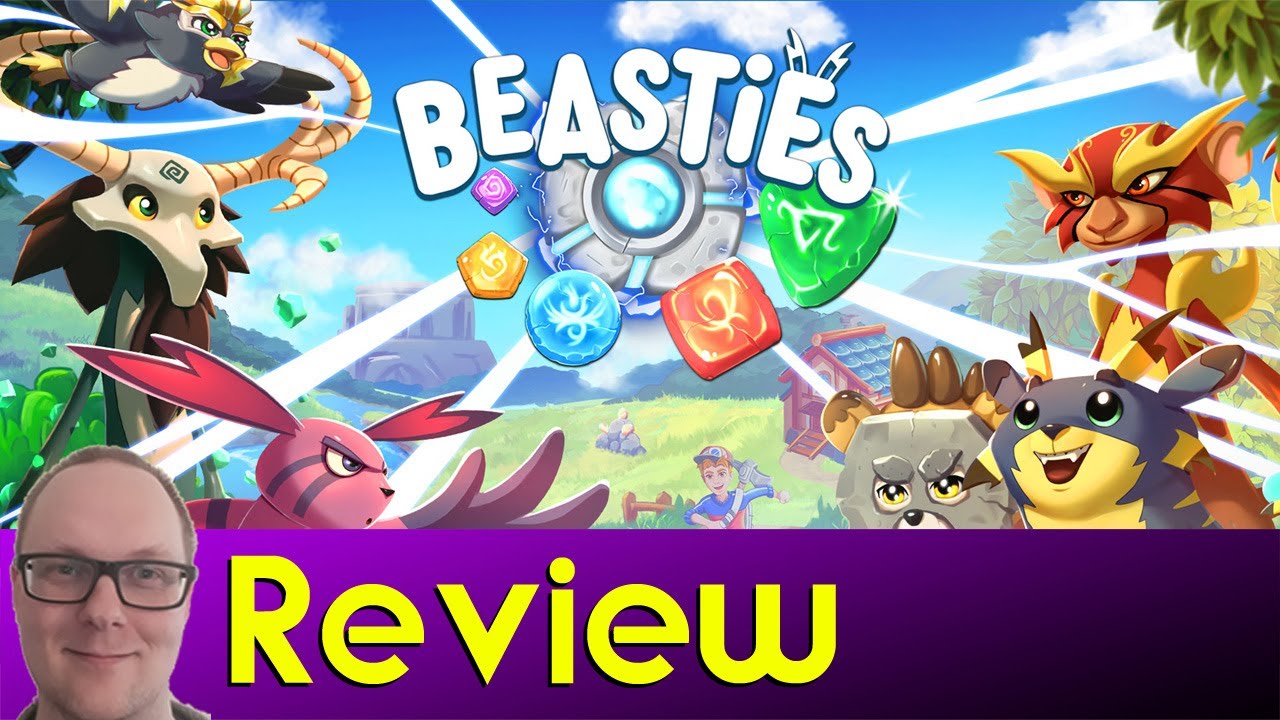 Beasties - Review | Puzzle Quest x Nexomon | Match 3 RPG Lite |