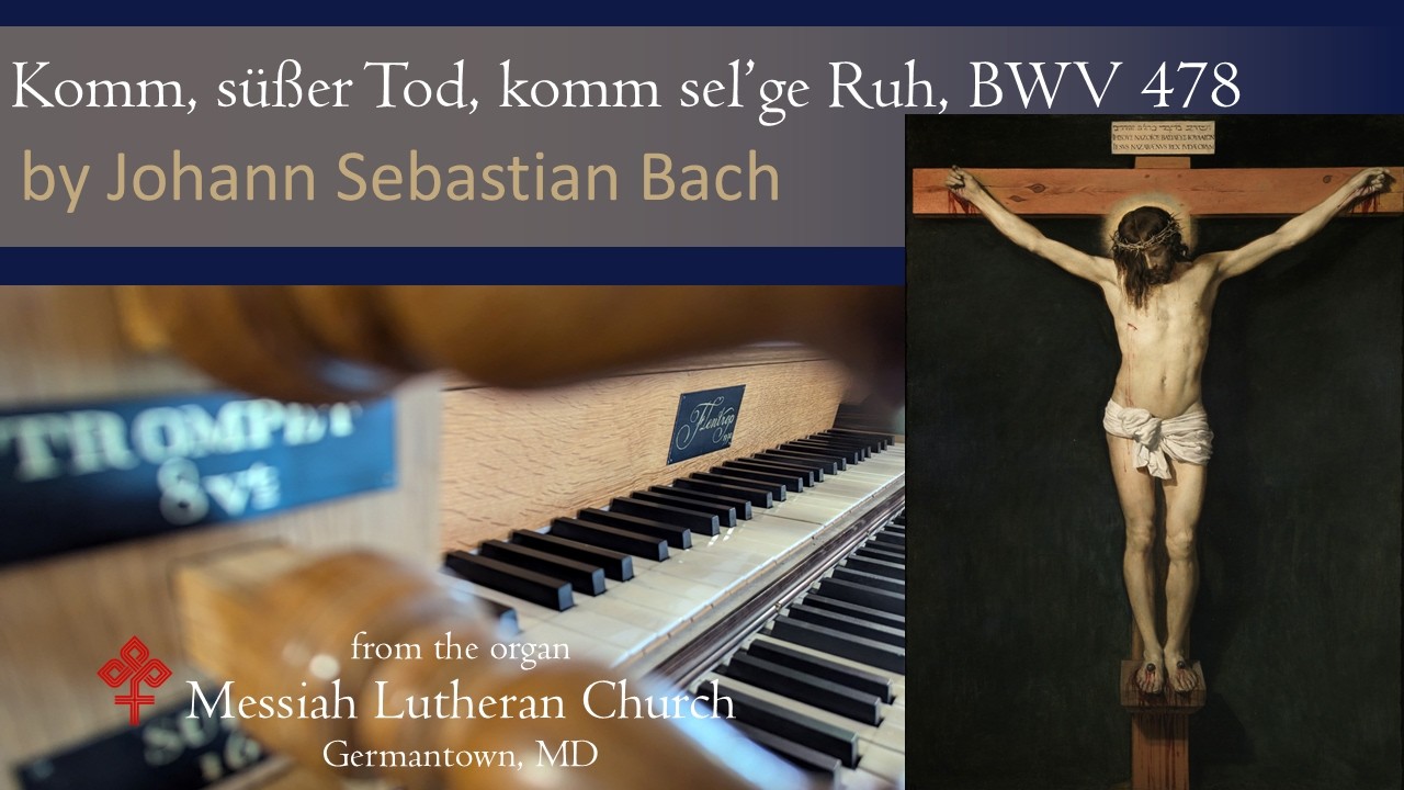 Bach: Komm, süßer Tod — A Quiet Prayer for Eternal Rest | Organ Meditation