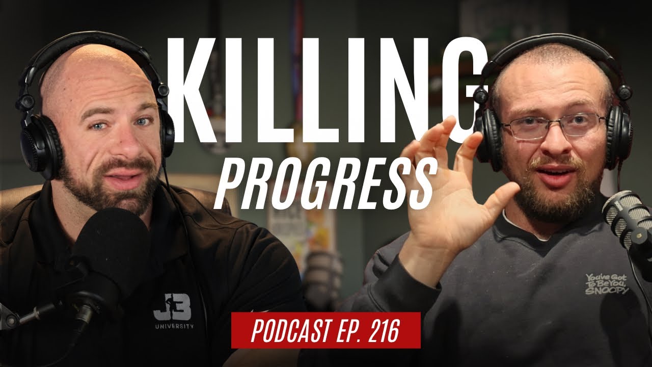 How to Fix Stalled Lifts for Hypertrophy  | J3U Podcast Ep. 216