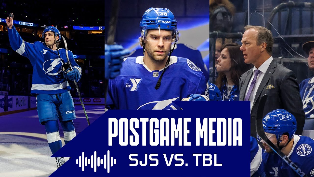 Postgame Media vs SJS | Cooper, Hagel, James