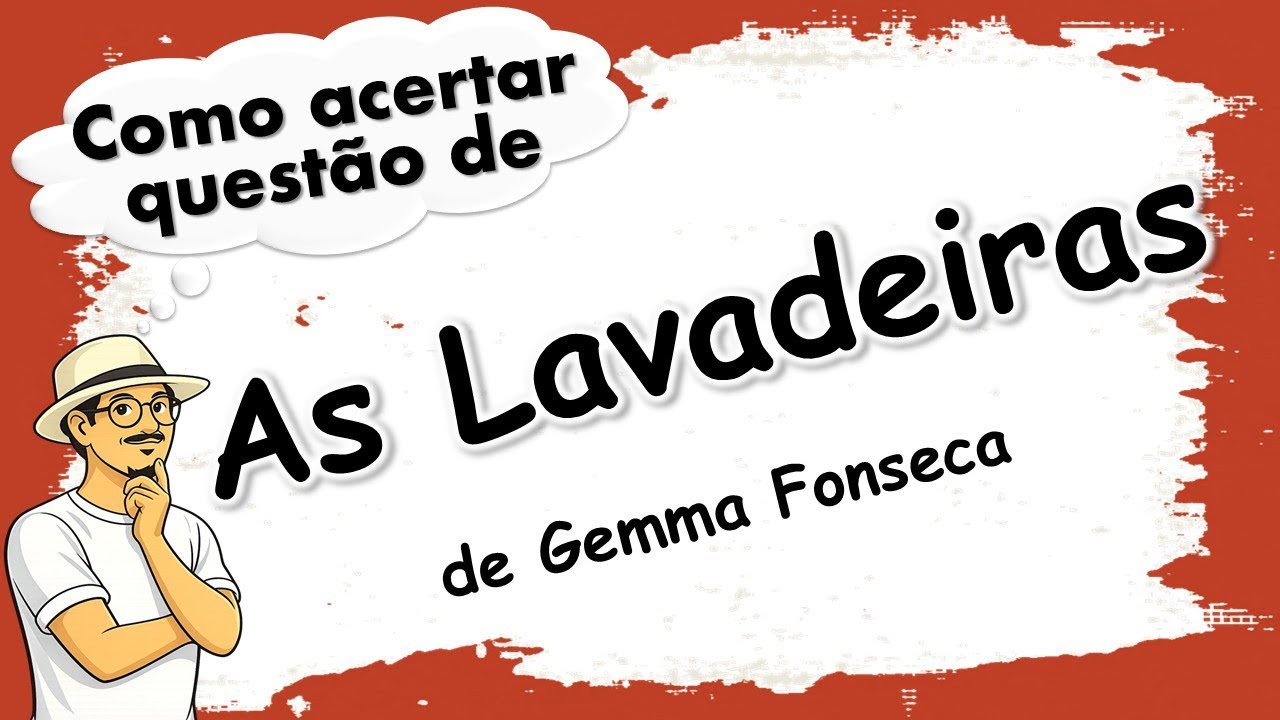 As lavadeiras, pintura de Gemma Fonseca - Coment&aacute;rio de quest&atilde;o
