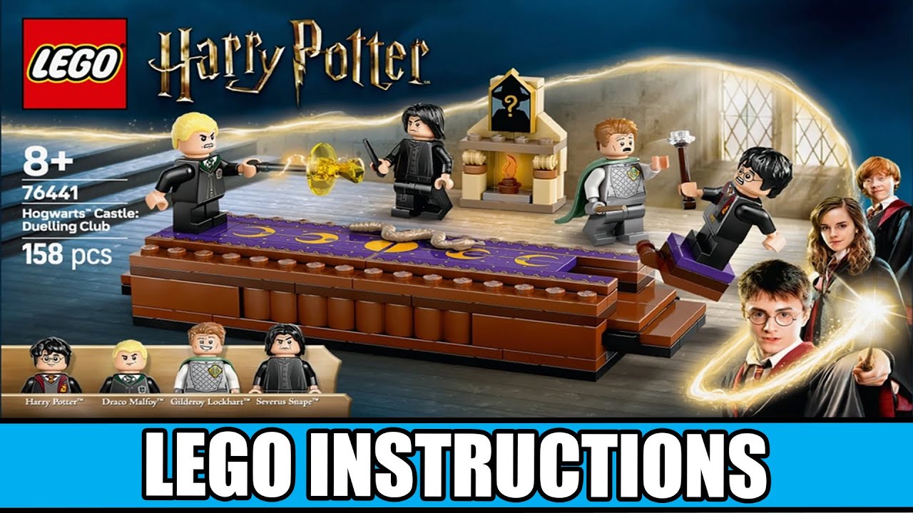 LEGO Instructions - Harry Potter - 76441 - Hogwarts Castle: Dueling Club - Chamber of Secrets