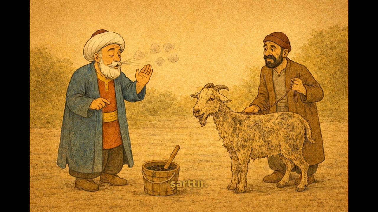 Nasreddin Hoca'dan &Ouml;nce Tedbir Sonra Tevekk&uuml;l Etmek Hakkında &Ccedil;ok G&uuml;zel Bir Fıkra #fıkra #&ouml;ğ&uuml;t 