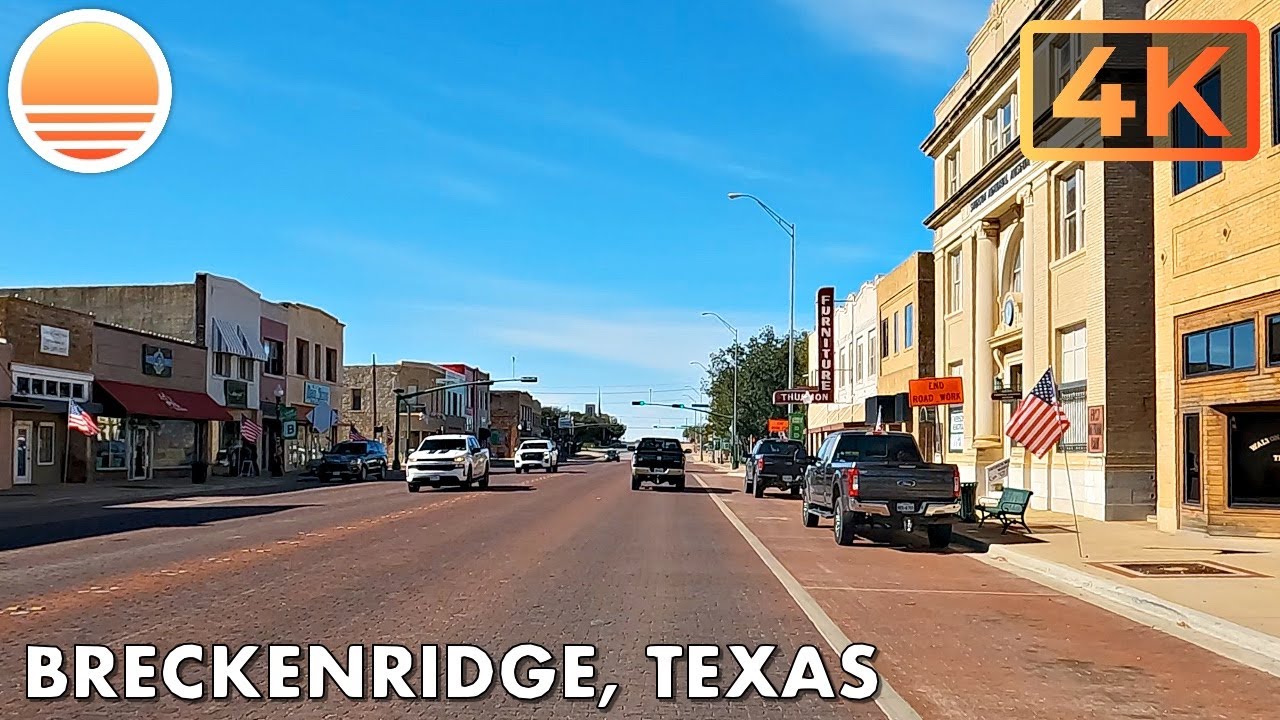 Breckenridge, Texas! Drive with me through a Texas town!