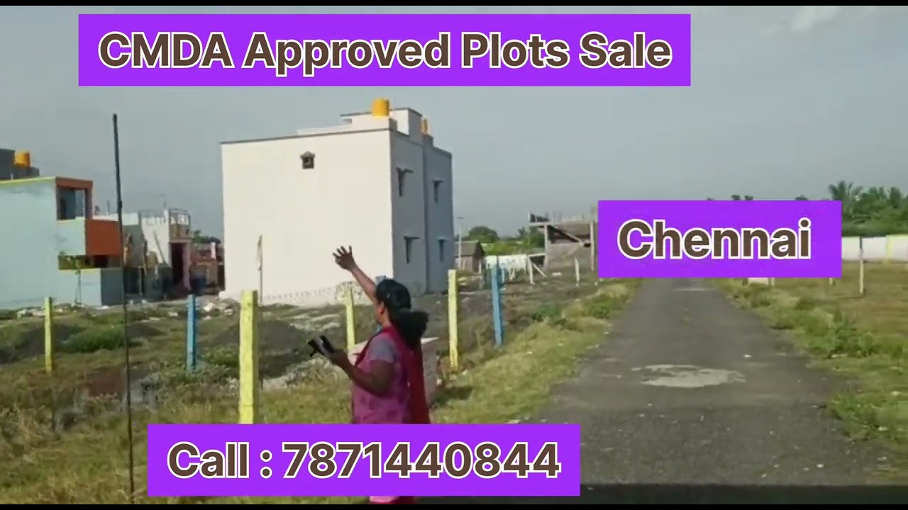CMDA Approved Plot in Chennai / Ready to Build House