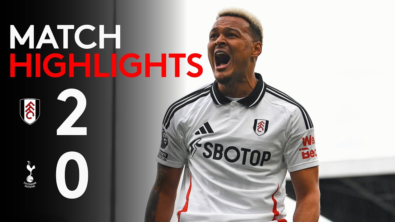 HIGHLIGHTS | Fulham 2-0 Spurs | Rodri & Sess Strike Late To Seal 3 Points ⚫️⚪️