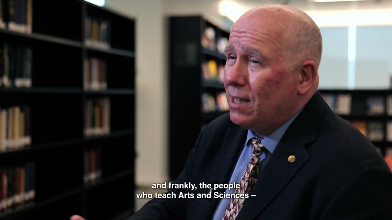 The Value of an arts and sciences education with Professor Stephen Lyon, Inaugural Dean FAS part 2