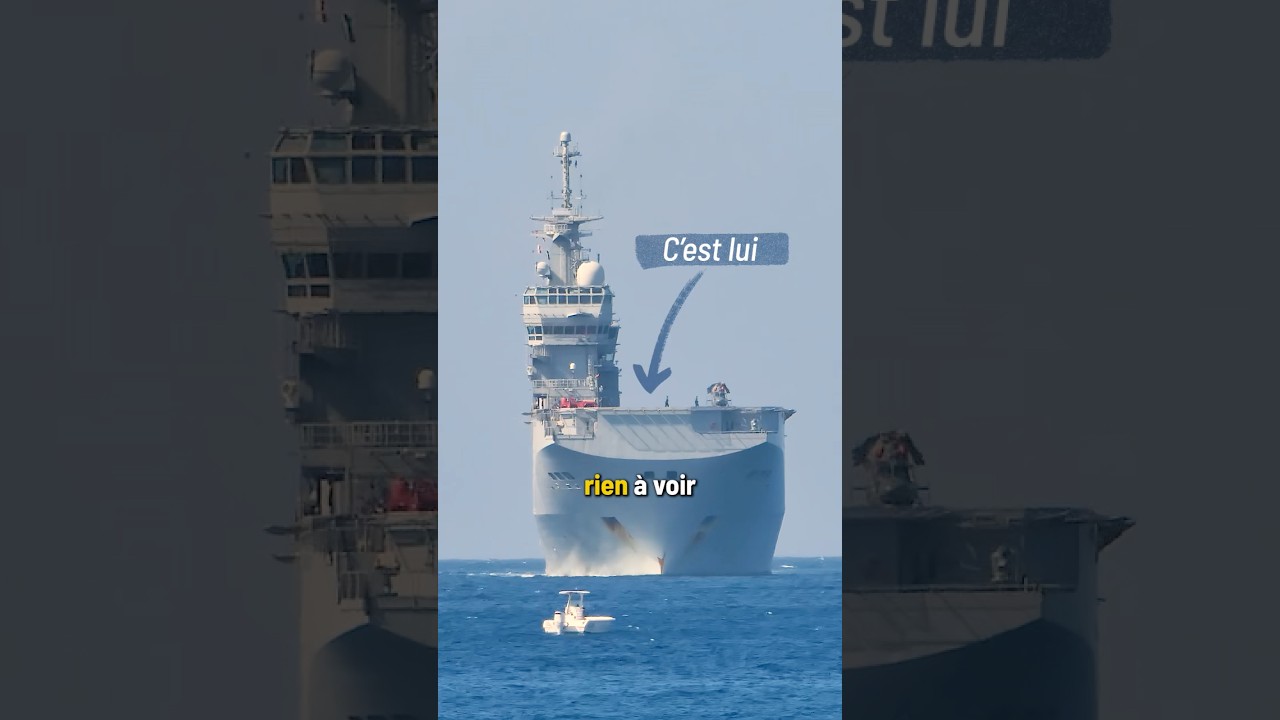 ⚓️ Le faux-jumeau du porte-avions #militaire #politique