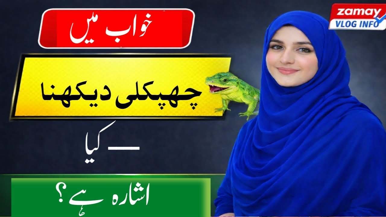 Khawab Mein Chipkali Dekhna | Chipkali Ki Tabeer | Islamic Khawab Ki Tabeer | Zamay Vlog Info