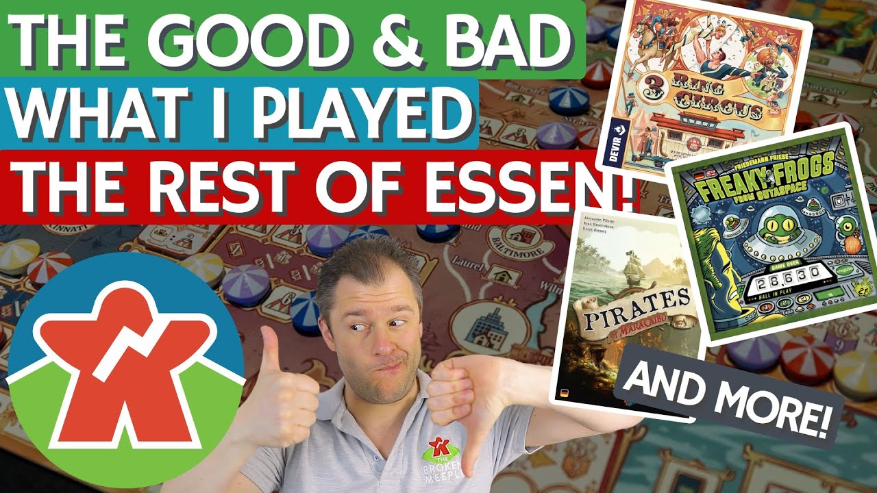 The Rest of Essen - Mini Reviews - What I Played