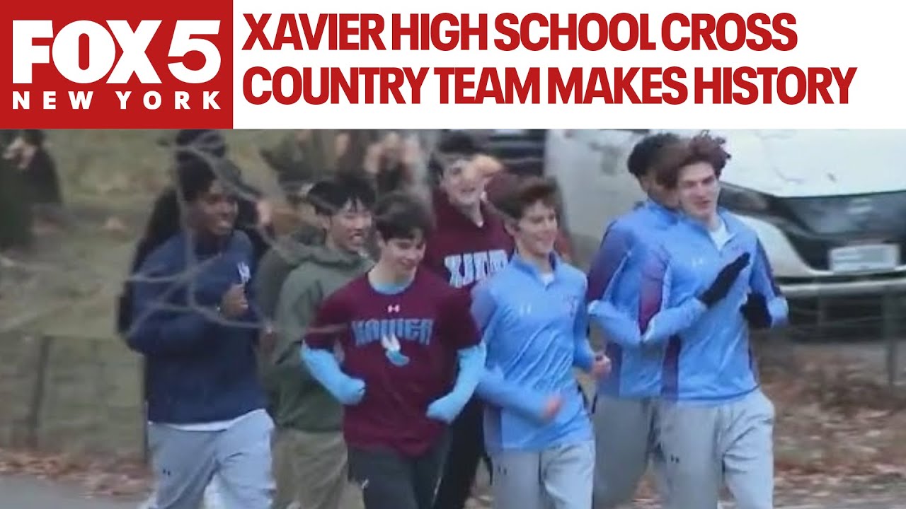 Xavier High School cross country team makes history