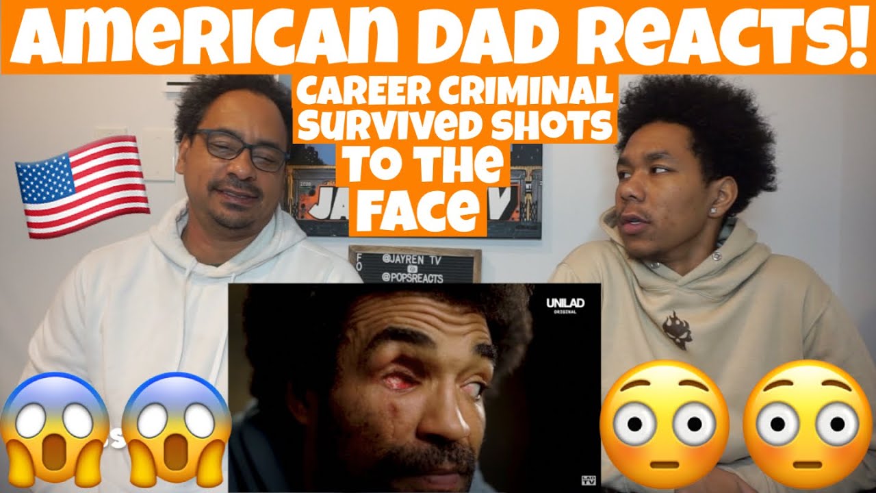 AMERICAN 🇺🇸  DAD REACTS TO Career Criminal On How He Survived A Shot To The Face | Minutes With |