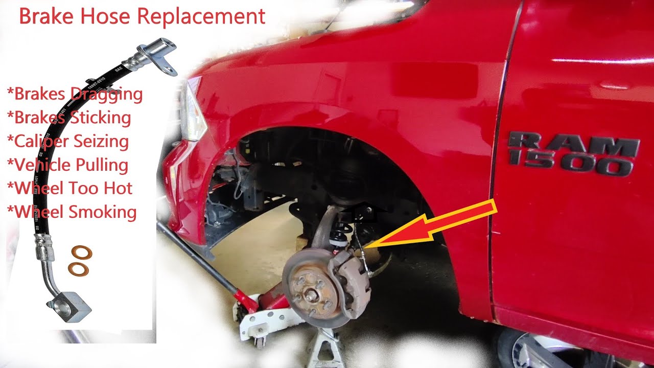 Ram Front Brake Hose Replacement | DIY