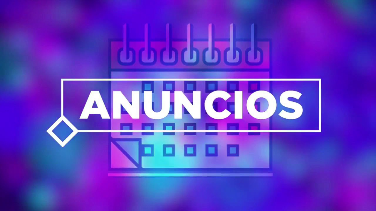 Anuncios de nuestra Iglesia