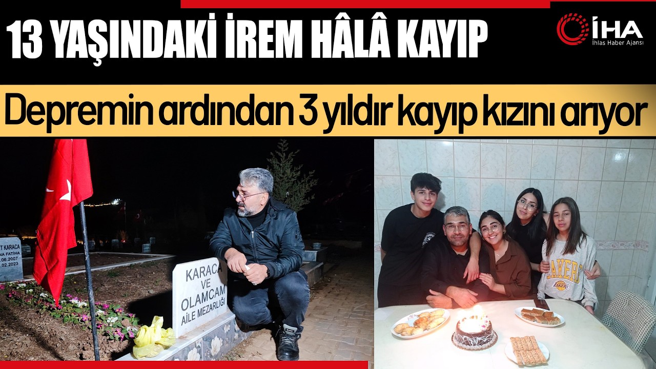 Acılı Baba, Kayıp Kızını Ararken, Depremde Hayatını Kaybedenler Anıldı