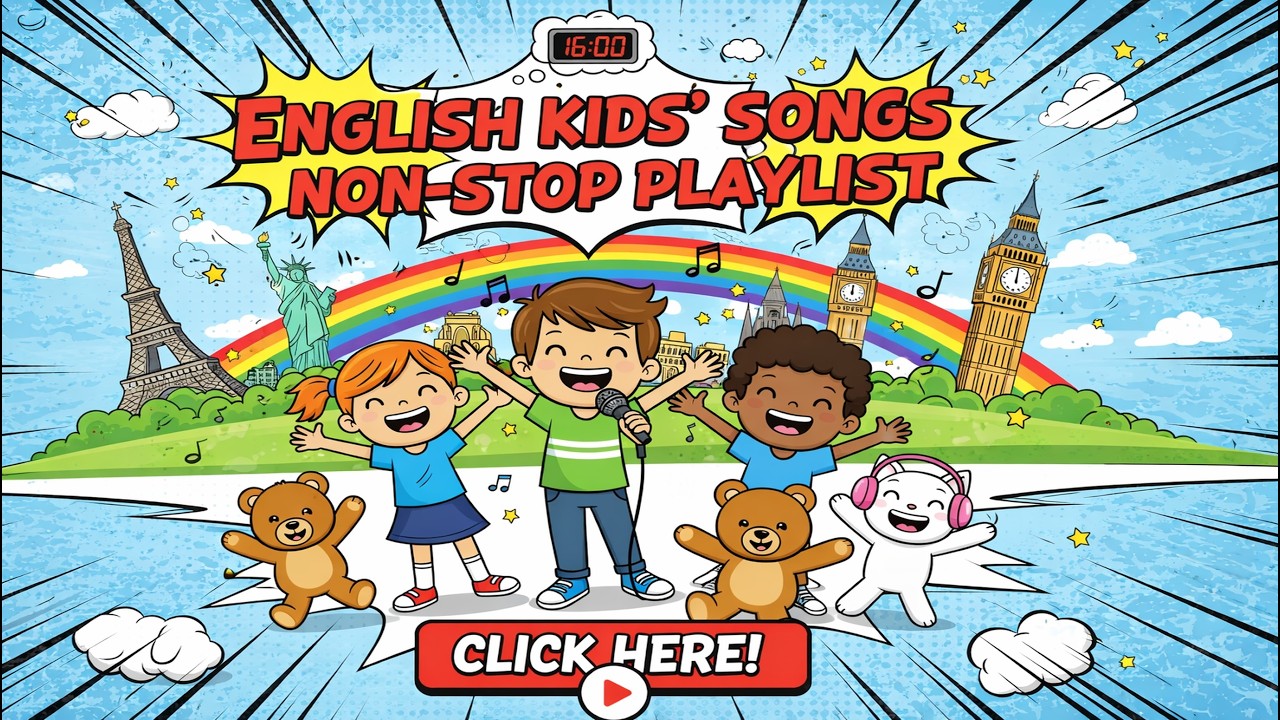 🌟Learn English Naturally! | Fun Songs & Rhymes for Kids🎶