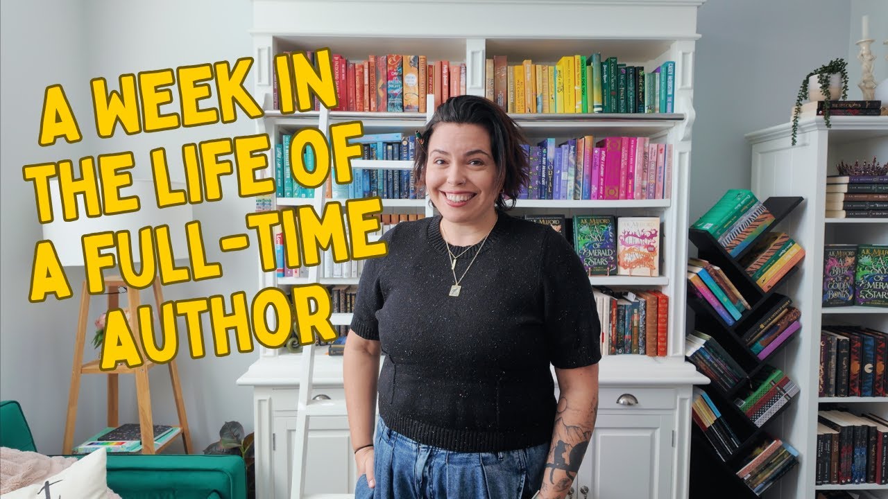 ✍️ AUTHOR VLOG // a realistic week in my life as a full-time author