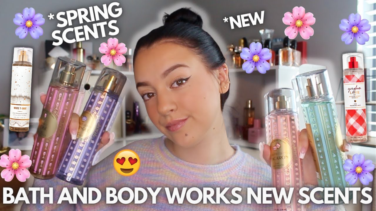 🌸REVIEWING THE BRAND NEW SPRING BATH AND BODY WORKS SCENTS!! HUGE HAUL!🌸