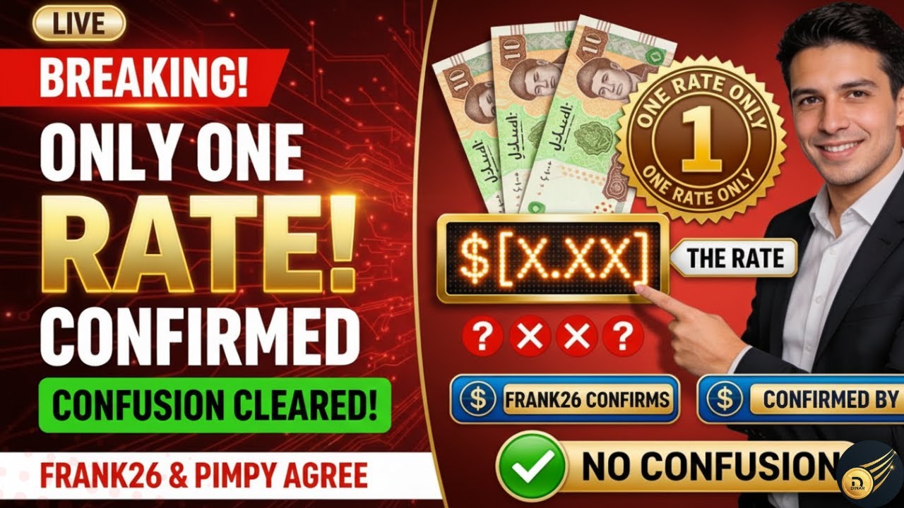 🚨 Potwierdzono tylko jedną stawkę dinara! Frank26 i Pimpy rozwieją wątpliwości! 🇮🇶💰 🔥 Dinar iracki