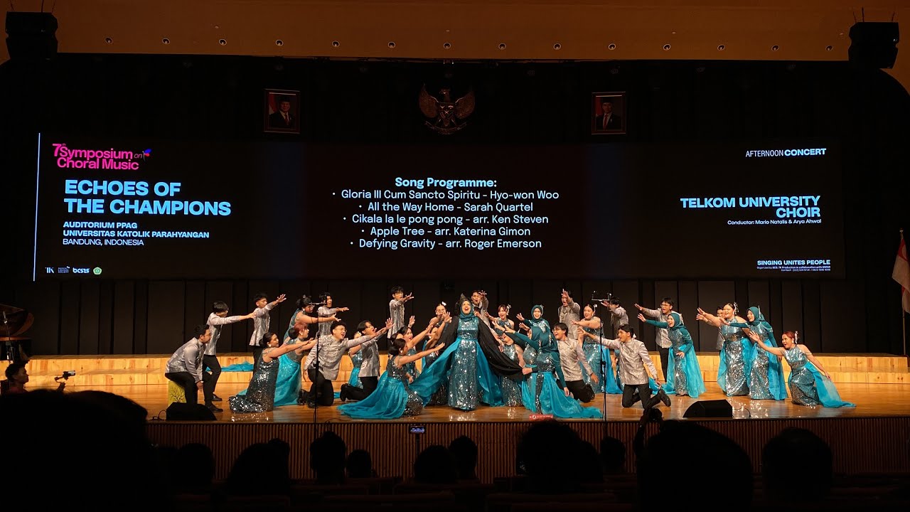 Defying Gravity , Roger Emerson | Telkom University Choir , Indonesia